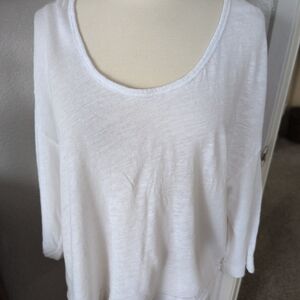 We The Free White Long Sleeve Top